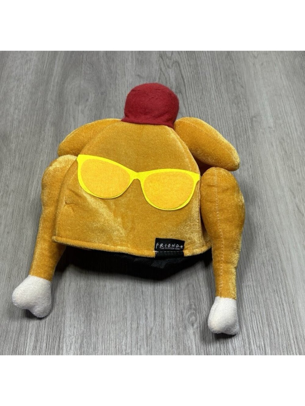 Friends TV Show Turkey Hat with Sunglasses Fabric Thanksgiving